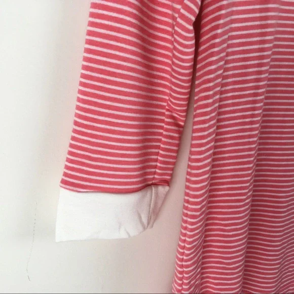 Pink Clover Stitch Fix Striped Top Buttons Down Back S - Picture 3 of 8